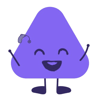 Mascote Fluence representando Missão - Ilustração dos valores da clínica